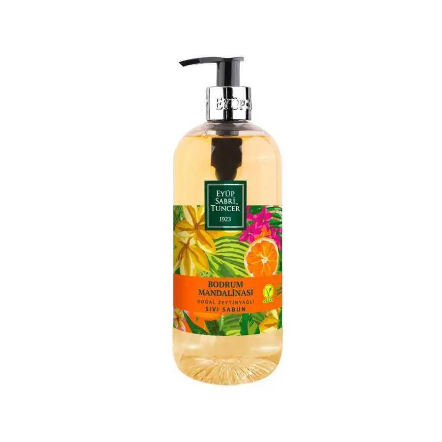 Bodrum Mandalinası Doğal Zeytinyağlı Sıvı Sabun 500 ml