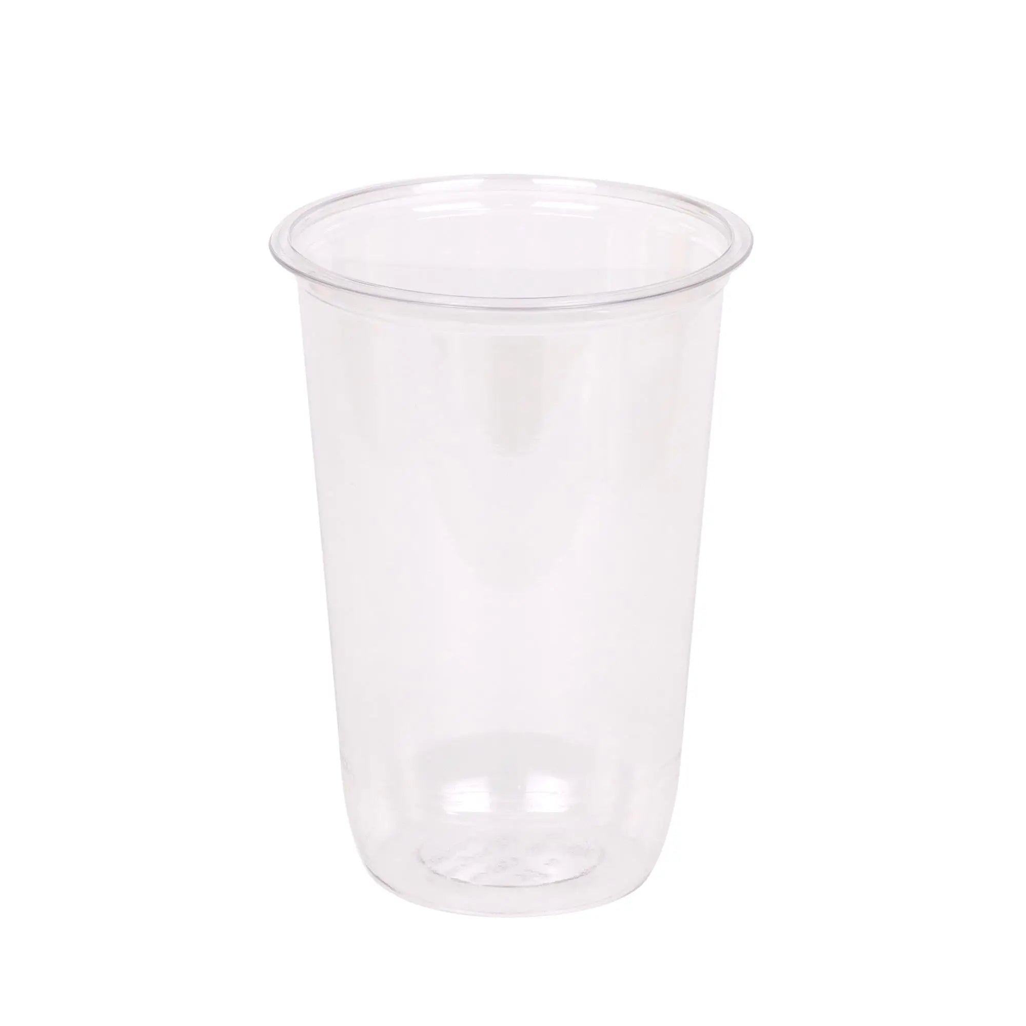 Bubble Tea PET Şeffaf Bardak 95x550 cc 18 oz - 50 Adet