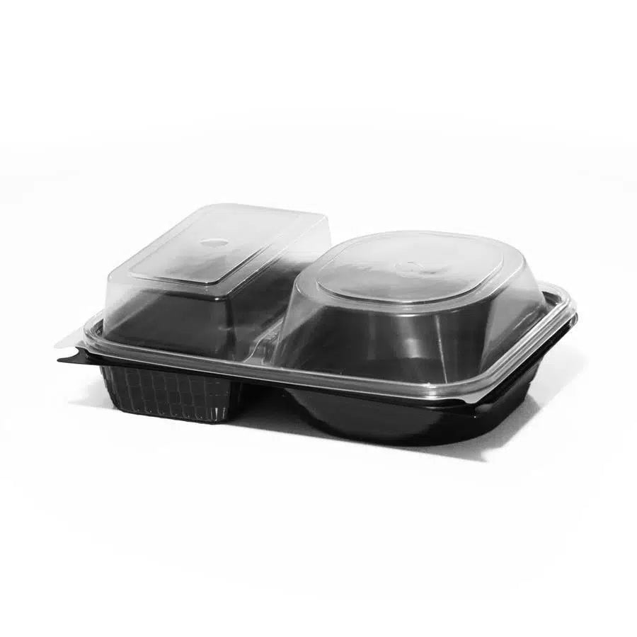 2 Bölmeli Hamburger Seti - 200 Adet