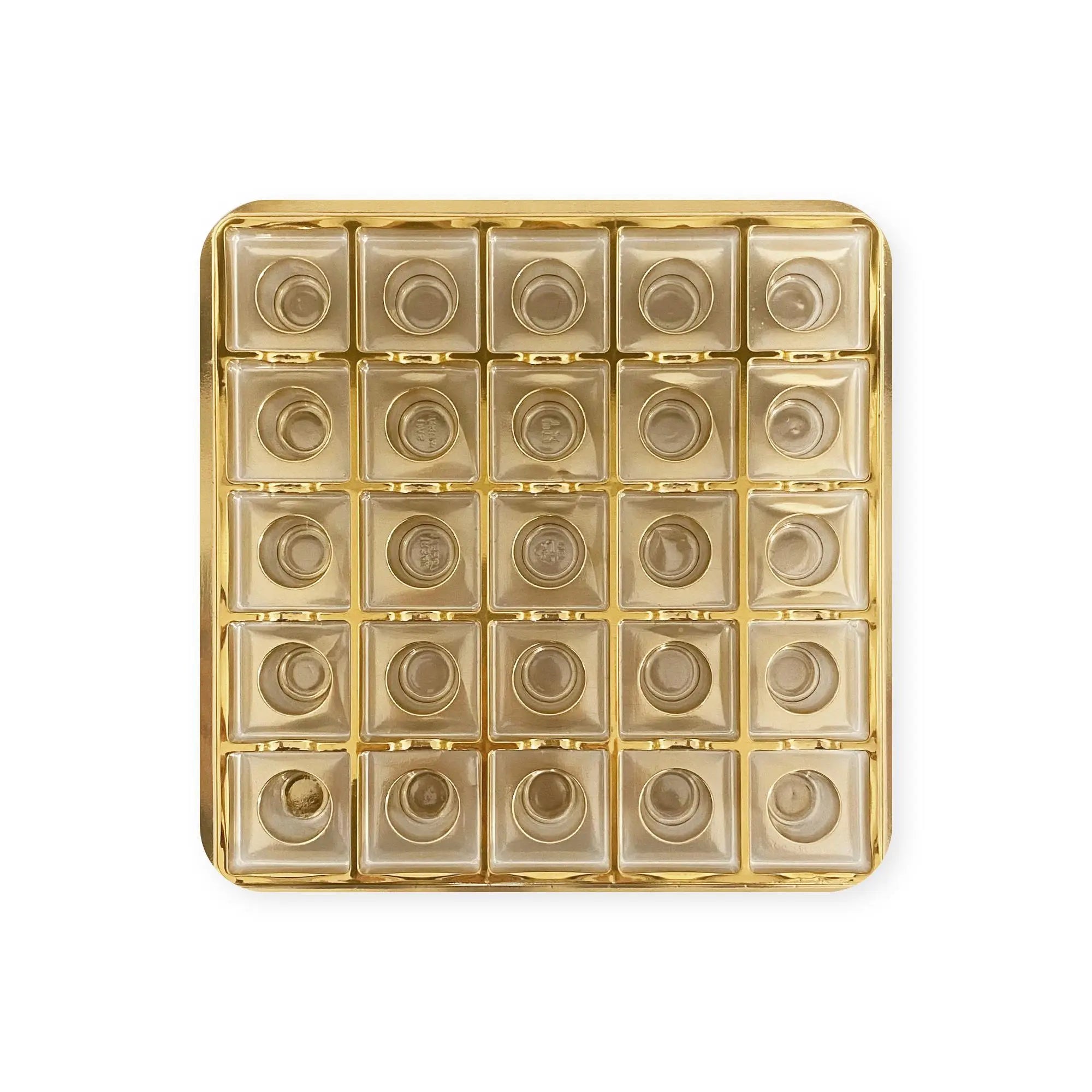 25 Bölmeli Special Gold Seperatör 21,5x21,5x2,7 cm - 50 Adet