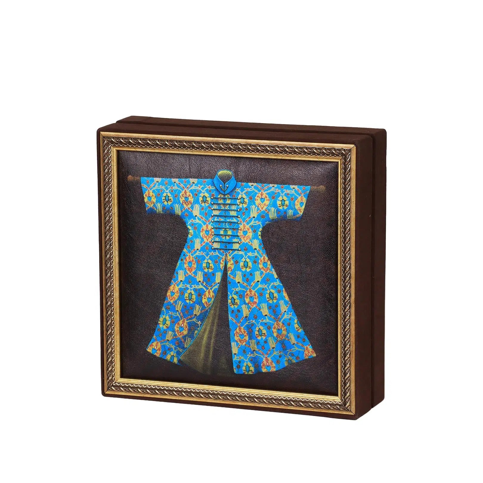 Kaftan Tablo Çikolata Kutusu Takımı 25 Bölmeli 25x25 cm