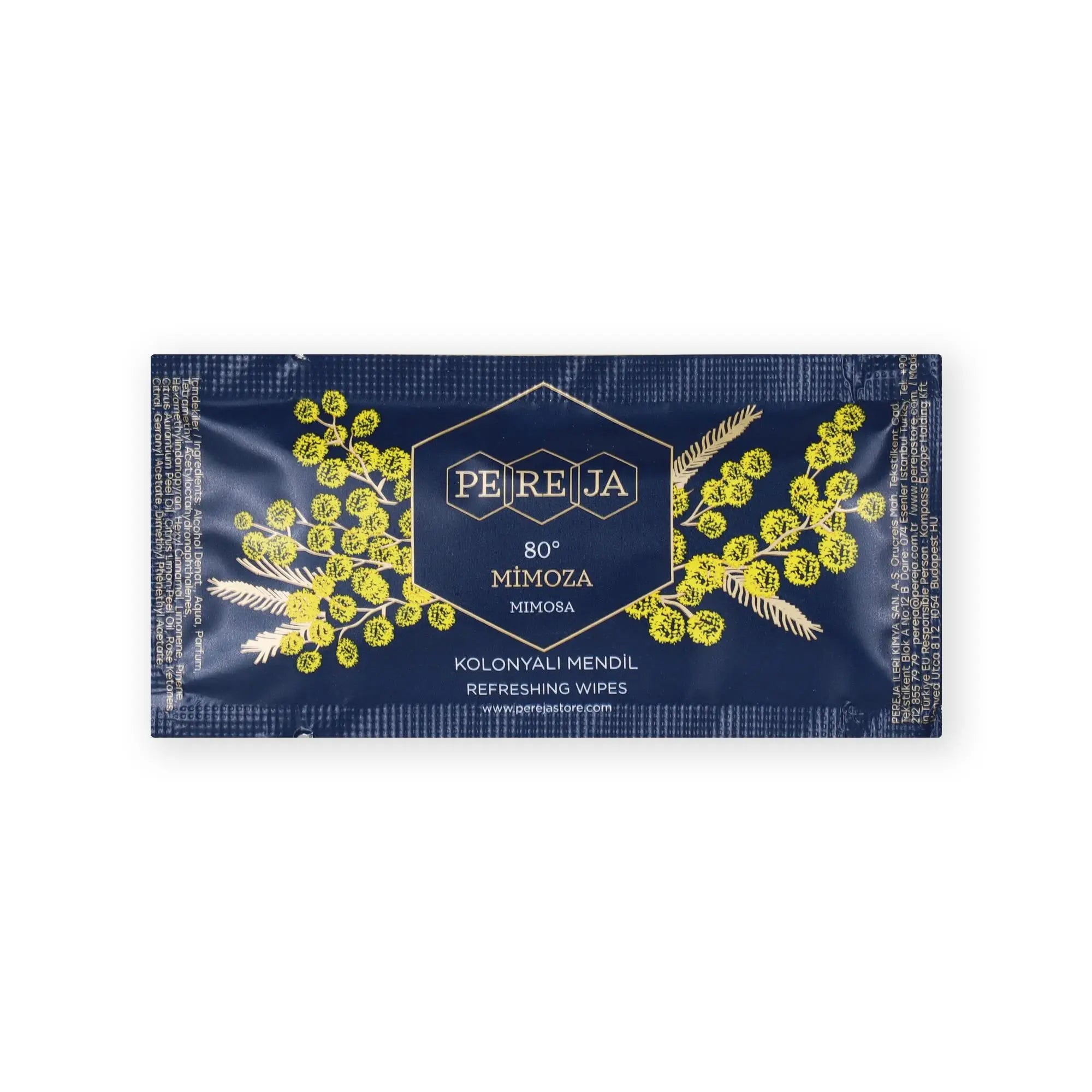 Mimoza Kolonyalı Mendil 5x10 cm - 150 Adet