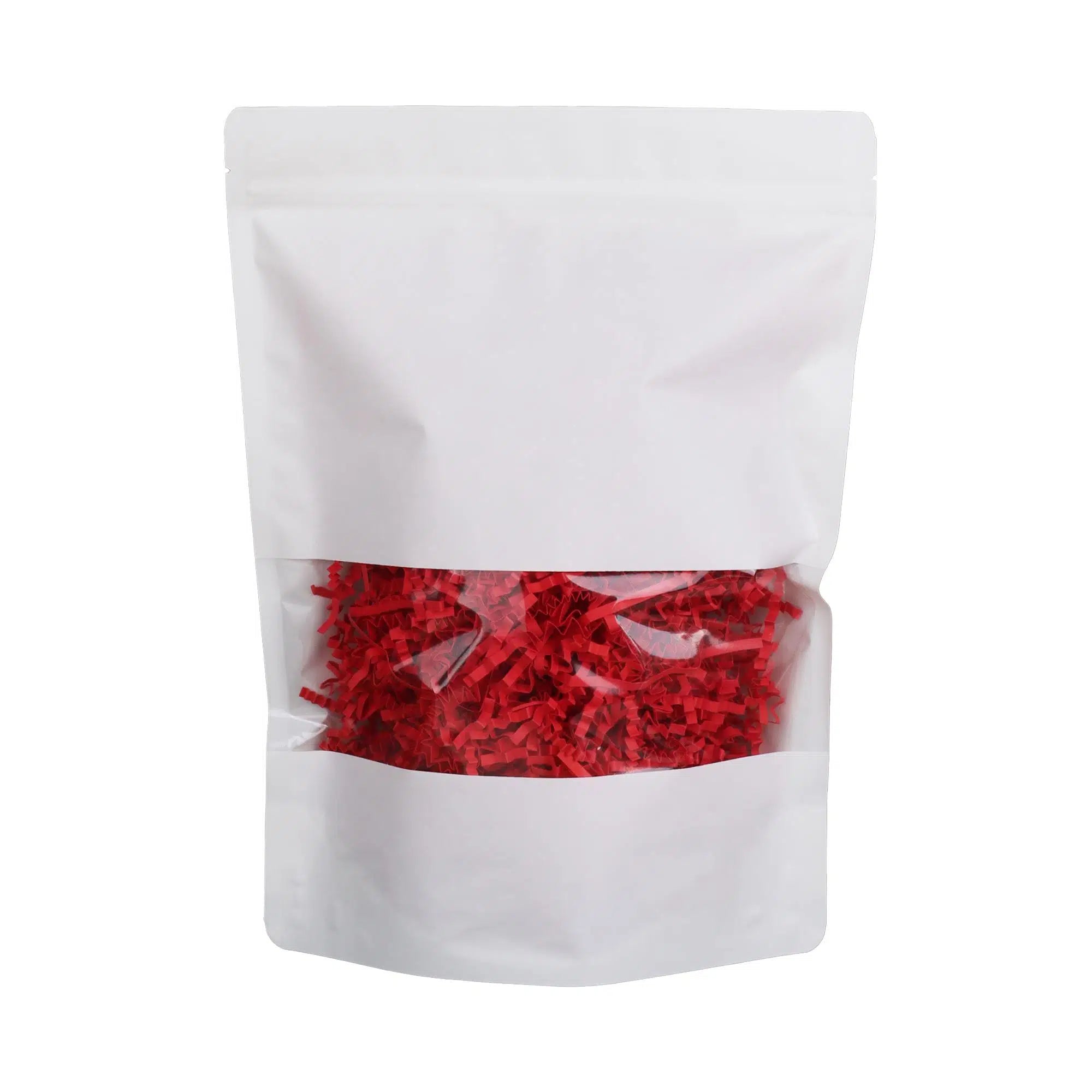 Pencereli Beyaz Doypack 25x34 cm - 100 Adet