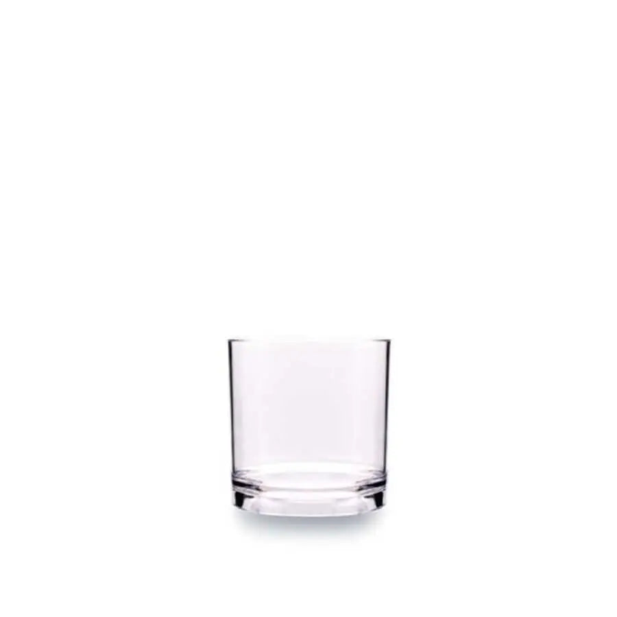 Plastik Viski Bardağı Şeffaf 250 cc - 4 Adet