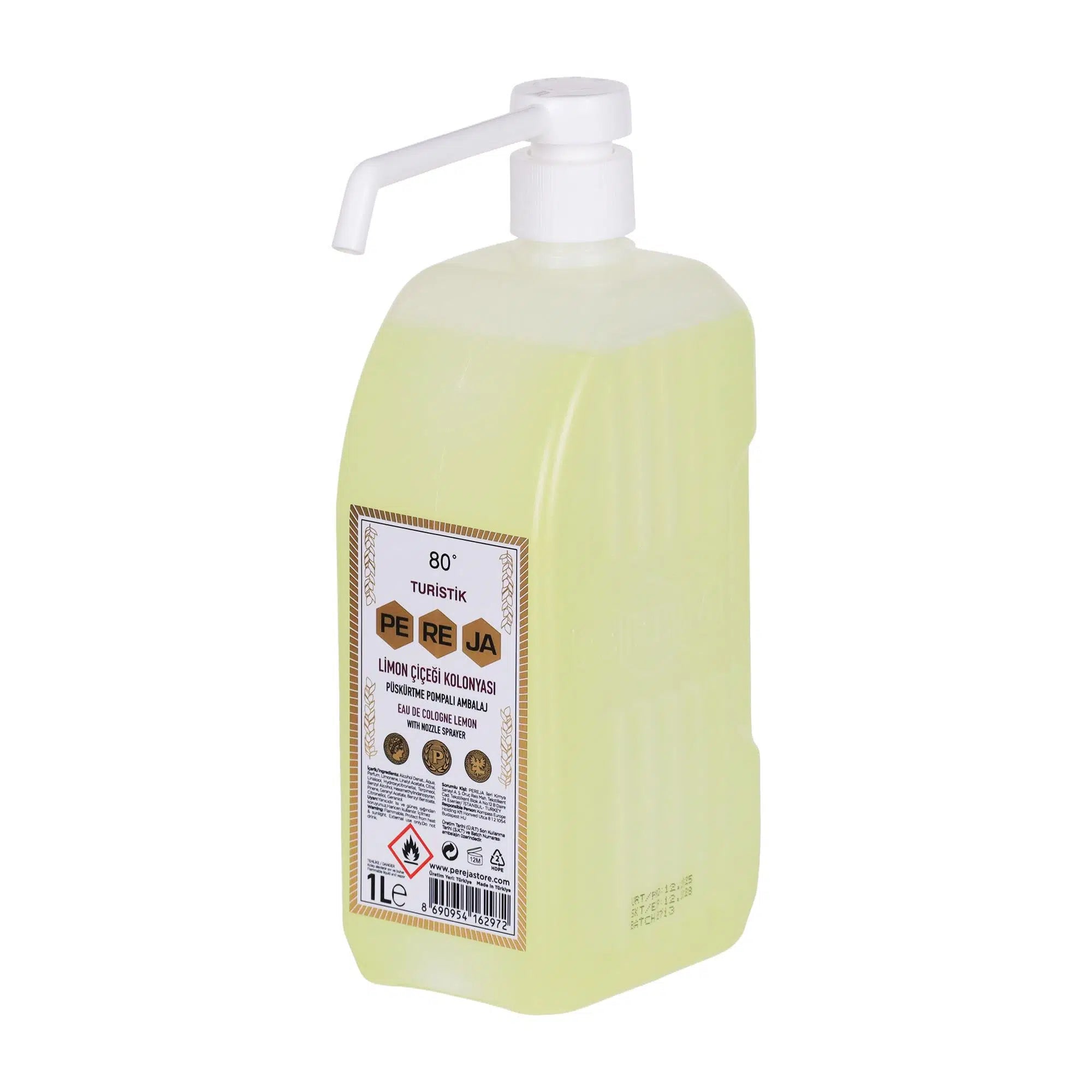 Pompalı Kolonya 1 Litre