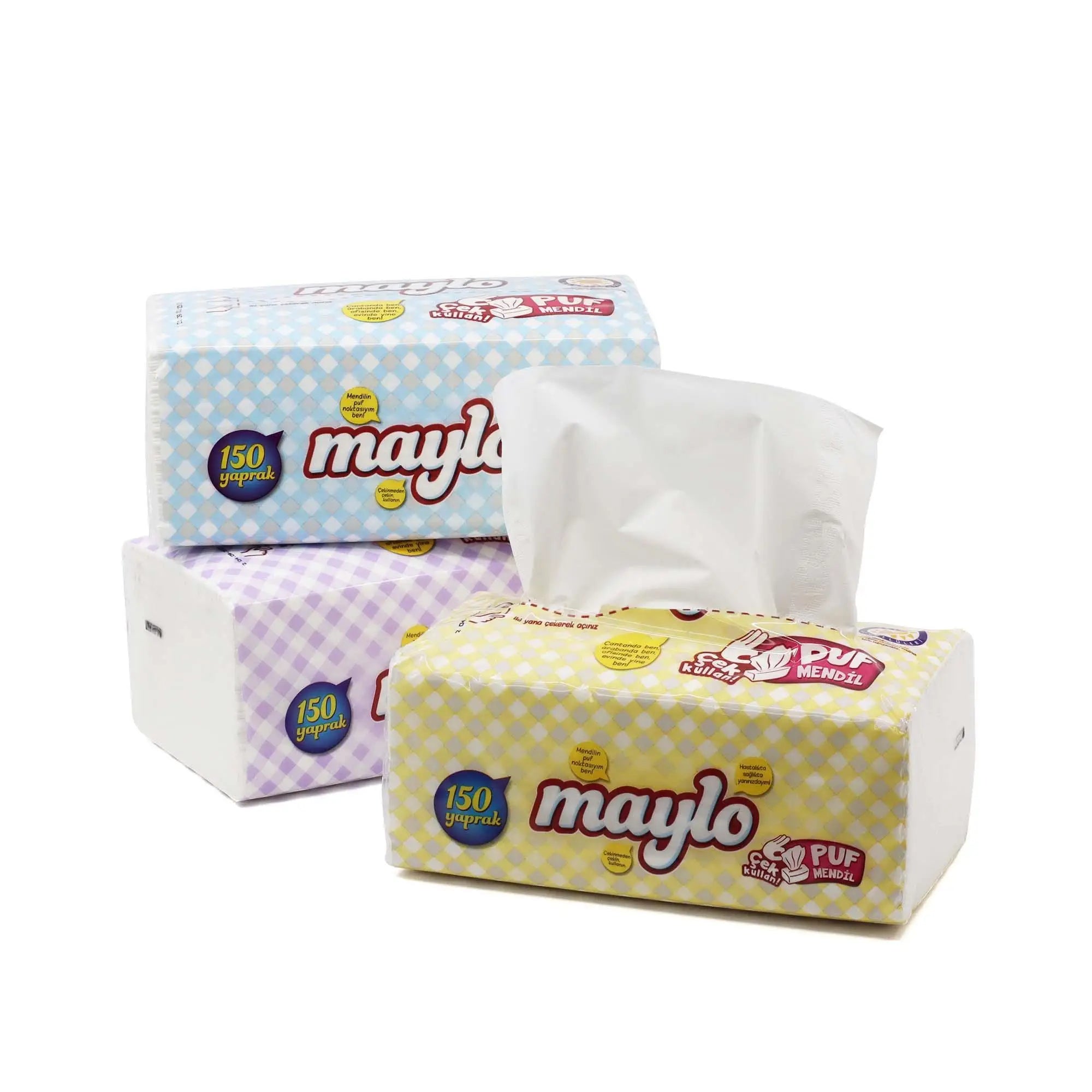 Puf Mendil - 150 Adet