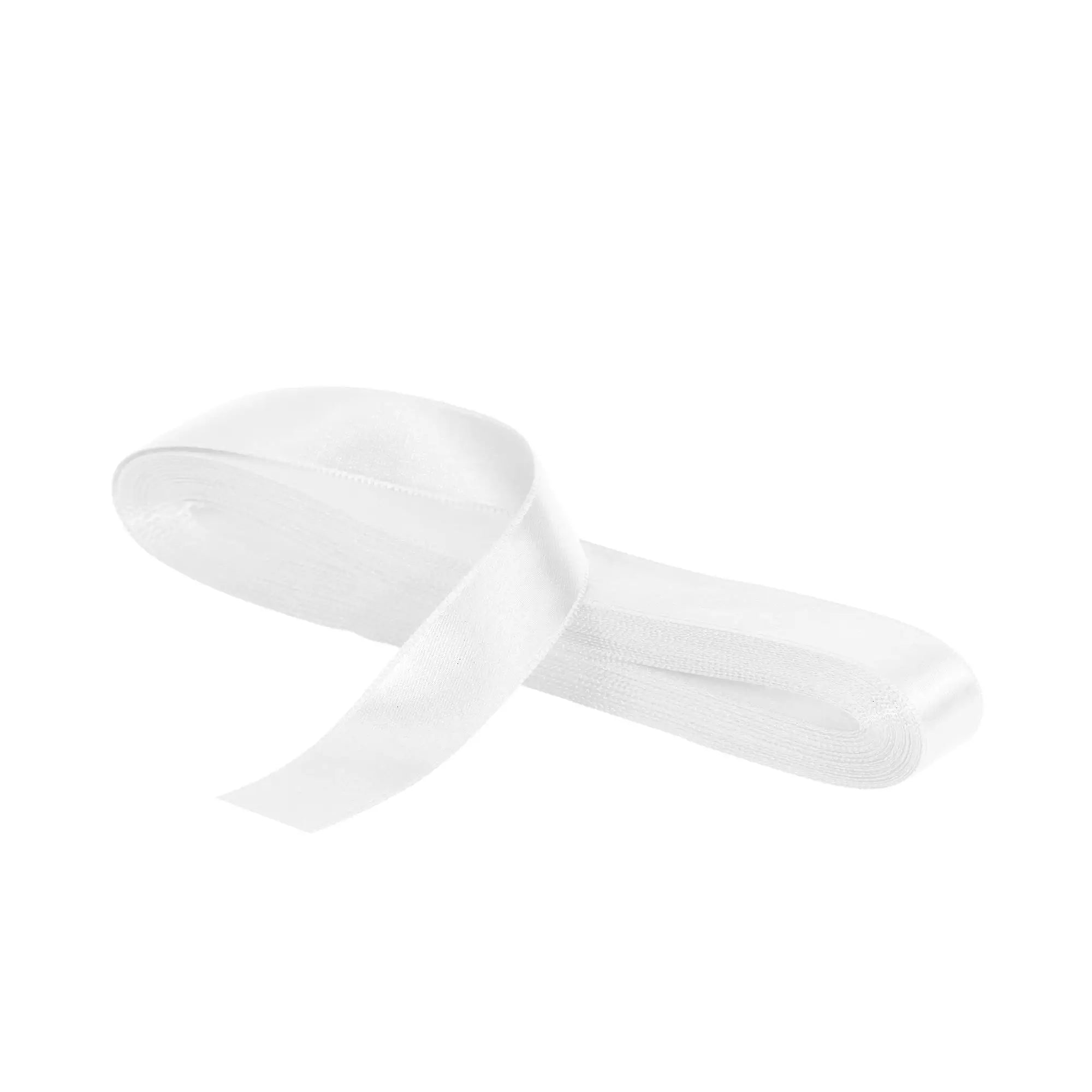 Saten Beyaz Kurdele 10 mm - 10 mt