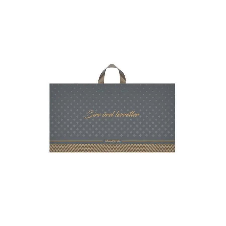Tatlı Poşeti (Kulplu) 500 gr 40x22 cm - 50 Adet