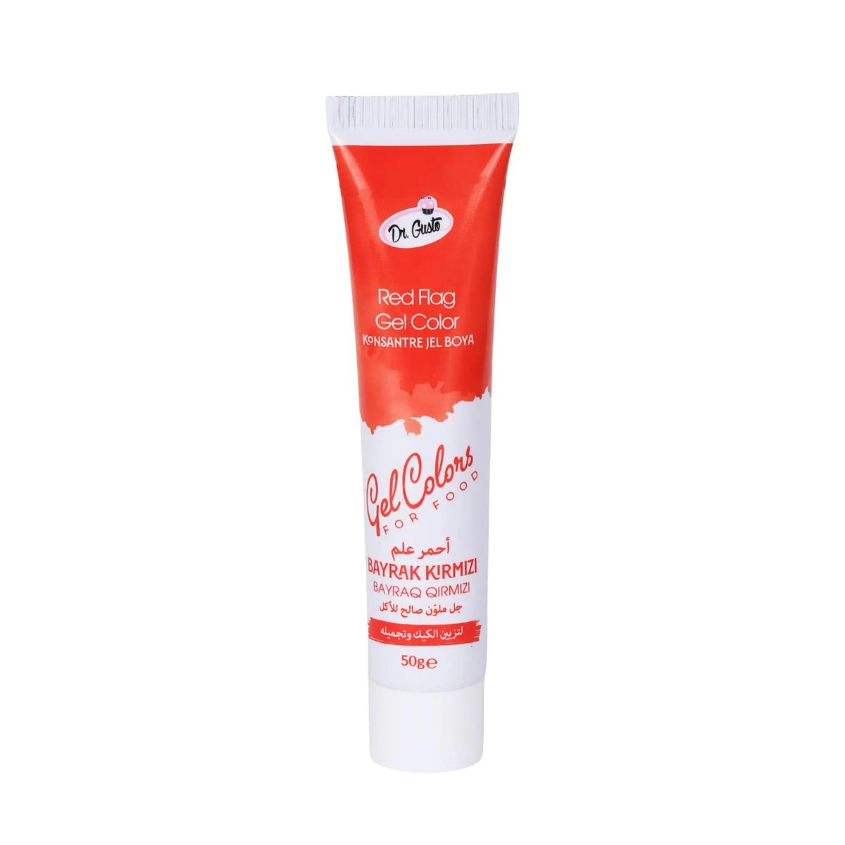Tüp Jel Gıda Boyası 50 gr Bayrak Kırmızı