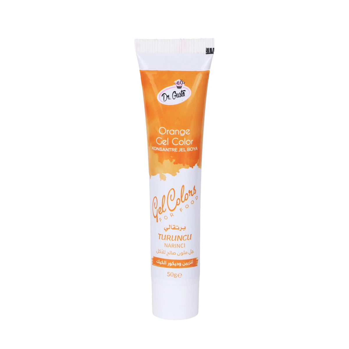 Tüp Jel Gıda Boyası 50 gr Turuncu